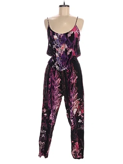 Pre-owned Motel Rocks Jumpsuit In Purple