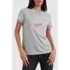 Motel Saki Lucky Star Cotton Graphic T-shirt In Gray