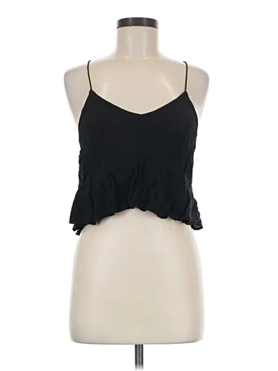 Pre-owned Motel Sleeveless Blouse In Black
