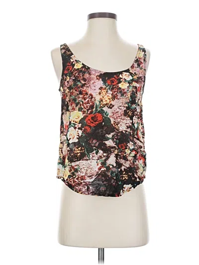 Pre-owned Motel Sleeveless Top Black Scoop Neck Tops