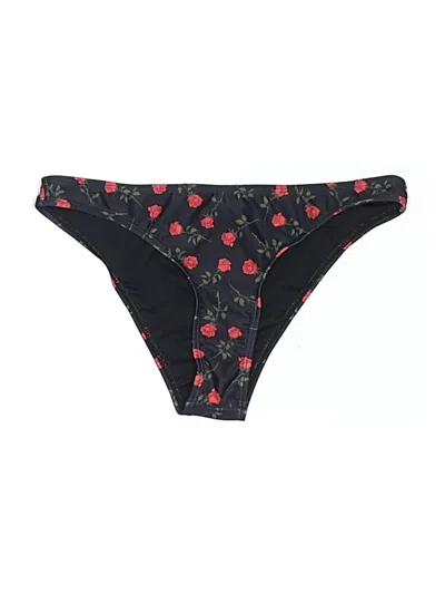 Pre-owned Motel Swimsuit Bottoms In Black