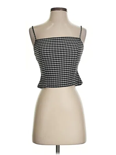 Pre-owned Motel Tube Top Black Strapless Neckline Tops