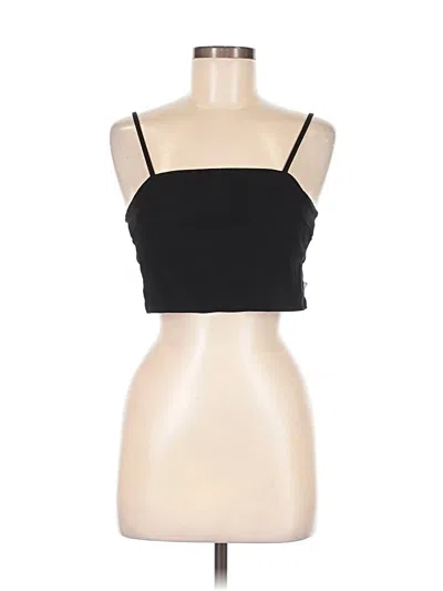 Pre-owned Motel Tube Top Black Strapless Neckline Tops