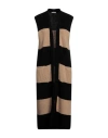 Motel Woman Cardigan Black Size Onesize Acrylic, Polyester, Wool, Viscose, Alpaca Wool In Black