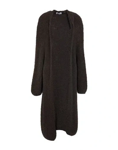 Motel Woman Cardigan Chocolate Brown Size Onesize Acrylic, Wool, Polyamide