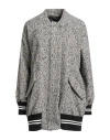 Motel Woman Coat Ivory Size Onesize Polyester, Acrylic, Wool, Polyamide, Viscose In Gold
