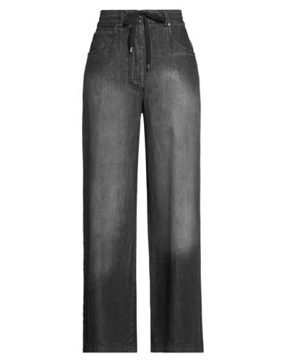 Motel Woman Jeans Black Size S Cotton
