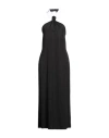 Motel Woman Maxi Dress Black Size M Polyester, Viscose, Elastane In Black