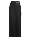 Motel Woman Maxi Skirt Black Size S Polyester, Viscose, Elastane