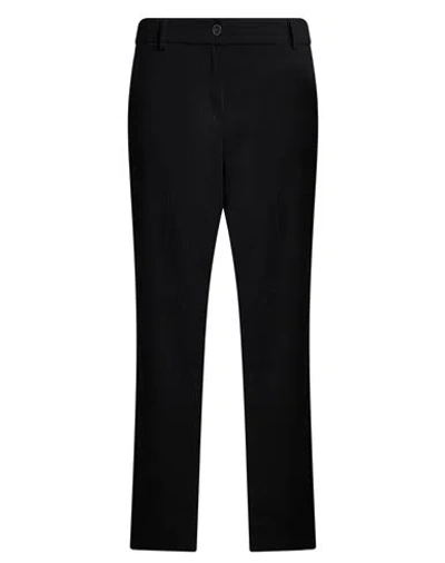 Motel Woman Pants Black Size L Polyester, Viscose, Elastane