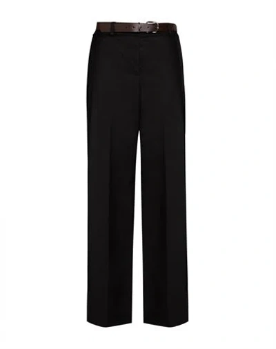 Motel Woman Pants Black Size M Polyester, Elastane