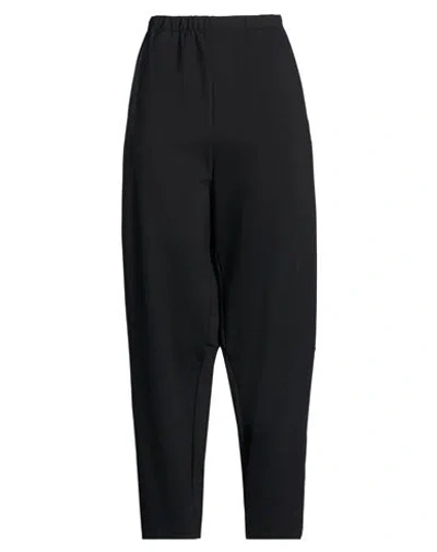 Motel Woman Pants Black Size M Viscose, Polyamide, Elastane