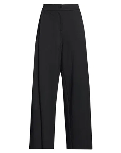 Motel Woman Pants Black Size M Viscose, Polyamide, Elastane