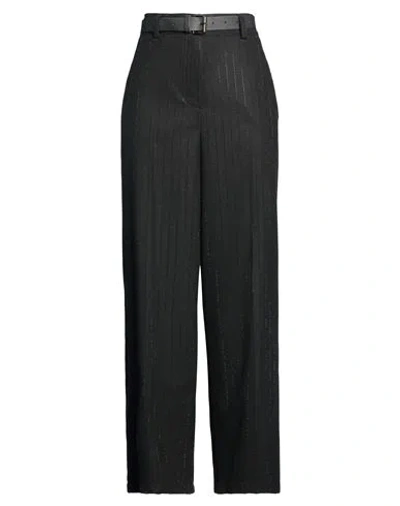 Motel Woman Pants Black Size S Polyester, Rayon, Polyamide