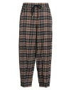 Motel Woman Pants Camel Size M Cotton In Brown