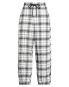 Motel Woman Pants Grey Size M Cotton In Gray