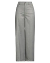 Motel Woman Pants Grey Size S Polyester, Viscose, Elastic Fibres, Metallic Fiber In Gray