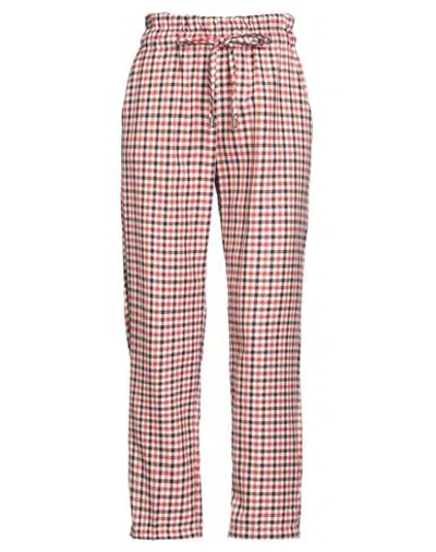 Motel Woman Pants Ivory Size M Polyester, Viscose In Pink