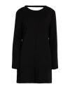 Motel Woman Playsuit Black Size M Polyester, Elastane In Multi