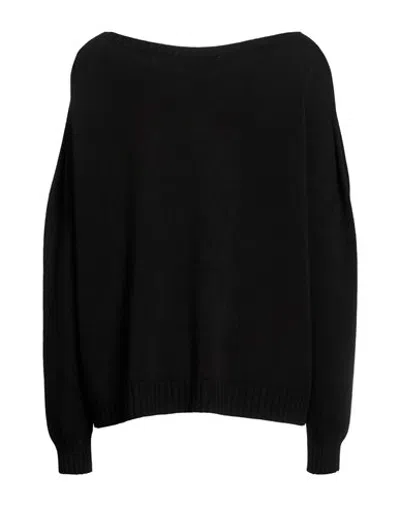 Motel Woman Sweater Black Size Onesize Viscose, Polyester, Polyamide