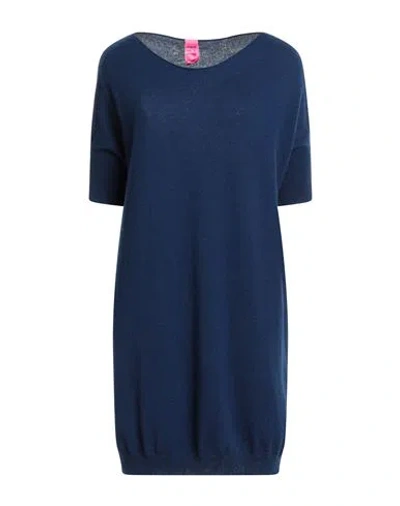 Motel Woman Sweater Blue Size Onesize Cashmere