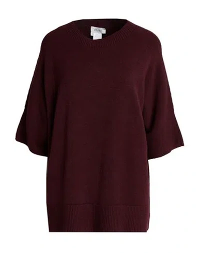 Motel Woman Sweater Brick Size Onesize Viscose, Polyester, Polyamide In Red