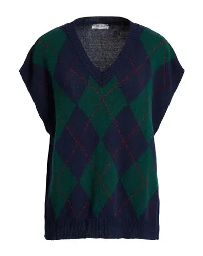 Motel Woman Sweater Green Size Onesize Viscose, Polyamide, Wool, Cashmere