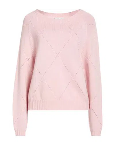 Motel Woman Sweater Pink Size Onesize Wool
