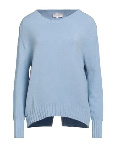 Motel Woman Sweater Sky Blue Size Onesize Viscose, Polyester, Nylon