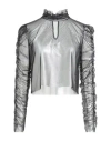 Motel Woman Top Black Size M Polyester, Elastane In Black