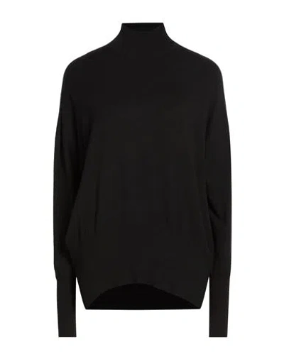 Motel Woman Turtleneck Black Size Onesize Viscose, Polyester, Nylon