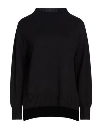 Motel Woman Turtleneck Black Size Onesize Wool