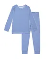 Motette Boys' Cobalt Stripe Pajama Set - Baby, Little Kid In Blue