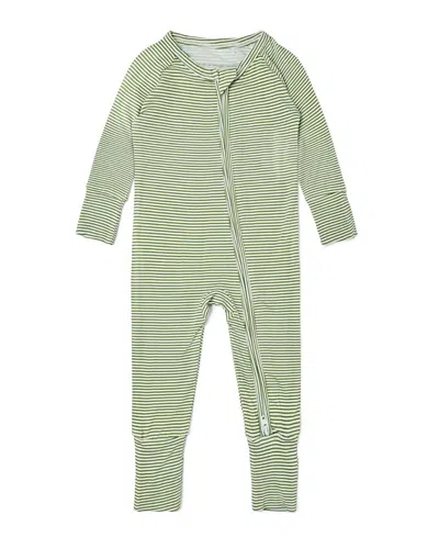 Motette Boys' Evergreen Stripe Bamboo Sleeper - Baby