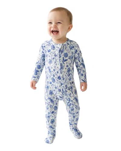 Motette Babies'  Long Sleeve And Pajama Buttery Soft Sleeper In Neutral