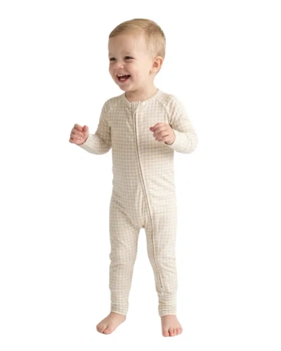 Motette Babies'  Long Sleeve And Pajama Sleeper In Neutral