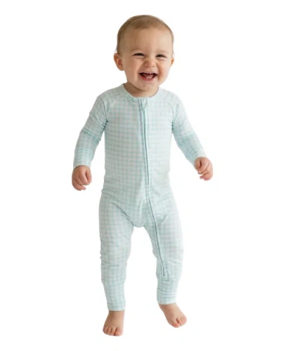 Motette Babies'  Long Sleeve And Pajama Sleeper In Blue