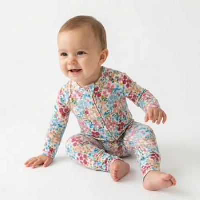 Motette Babies'  Long Sleeve Buttery Soft Sleeper In Multi