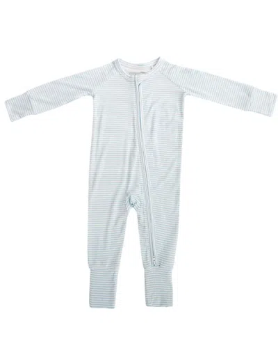 Motette Mottete Boys' Seaside Stripe Bamboo Sleeper - Baby In Gray