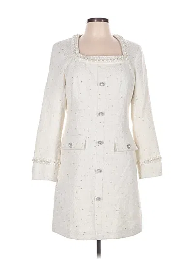 Pre-owned Motf Casual Dress In Ivory