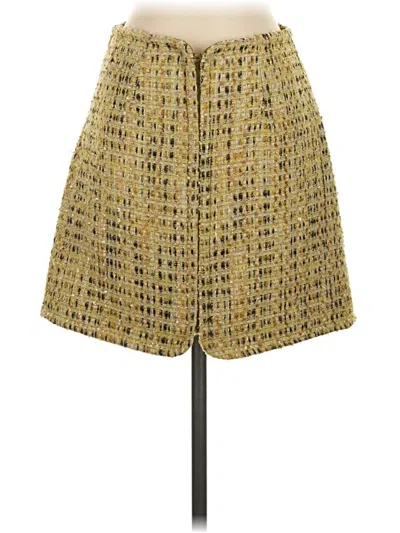 Pre-owned Motf Casual Skirt In Gold