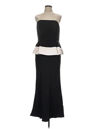 Pre-owned Motf Cocktail Dress In Black