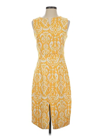 Pre-owned Motf Cocktail Dress In Yellow
