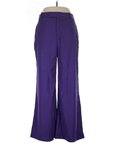 Pre-owned Motf Dress Pants In Purple