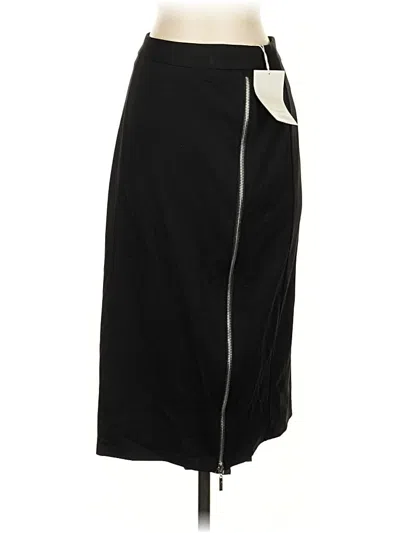 Pre-owned Motf Formal Skirt In Black