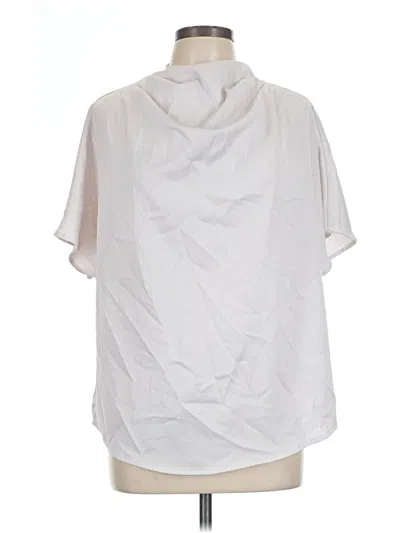 Pre-owned Motf Short Sleeve Turtleneck In White