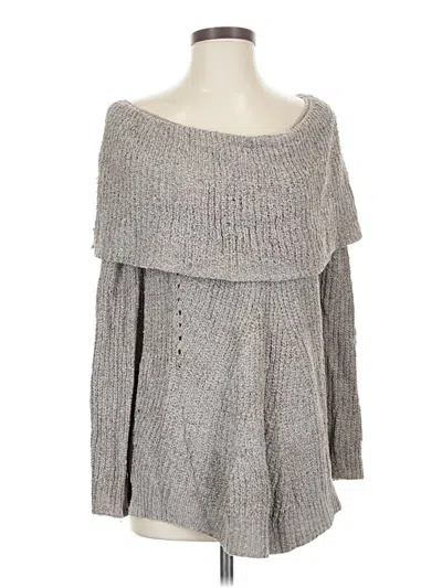 Pre-owned Moth 3/4 Sleeve T-shirt In Gray