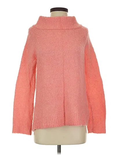 Pre-owned Moth 3/4 Sleeve Turtleneck In Orange