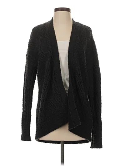 Pre-owned Moth By Anthropologie Cardigan Sweater In Black