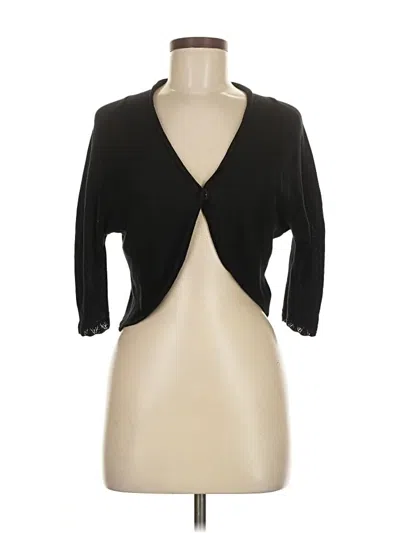 Pre-owned Moth Cardigan Sweater In Black